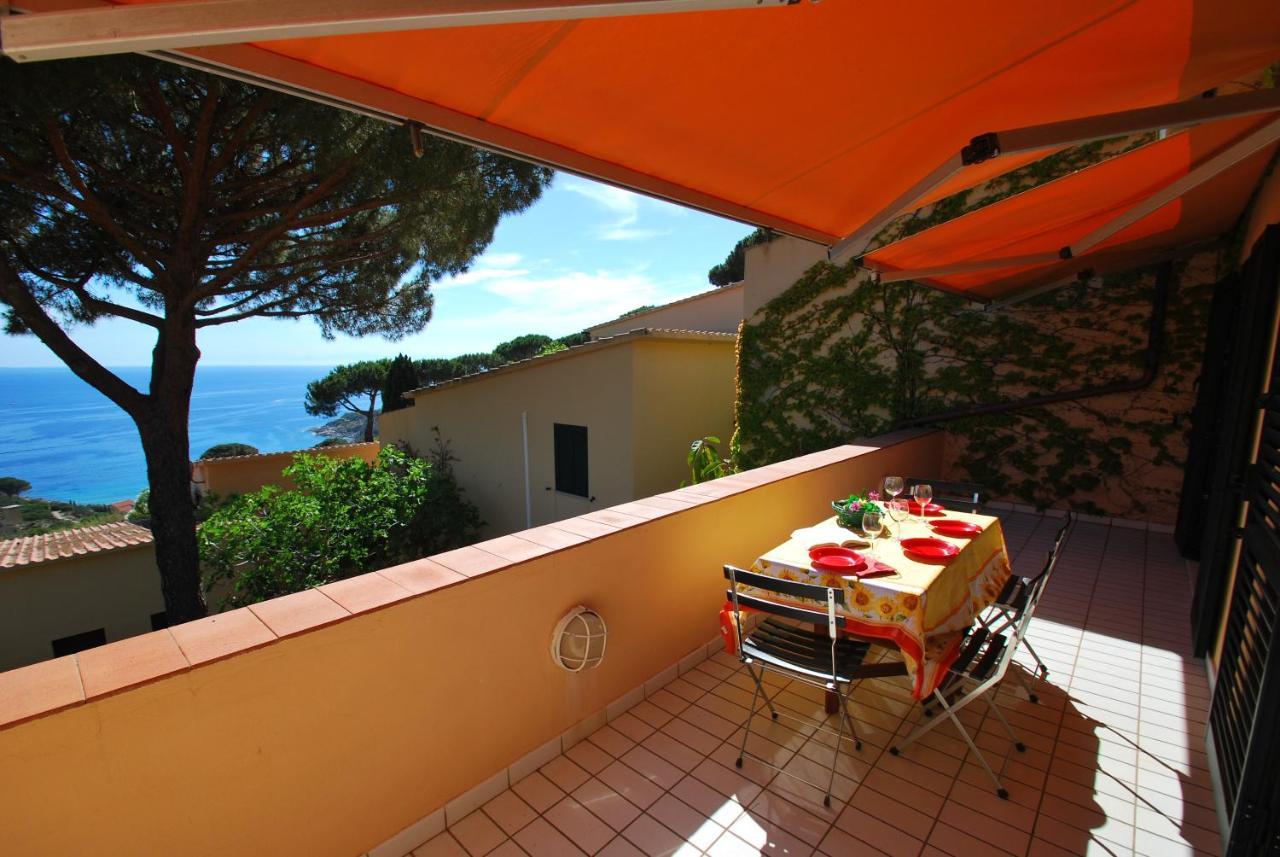 Grotta Azzurra Apartment - Cavoli - Terrazza Vista Mare, Clima E Parcheggio San Piero in Campo  ภายนอก รูปภาพ